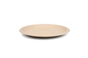 Plato fibra de maiz termomoldeada