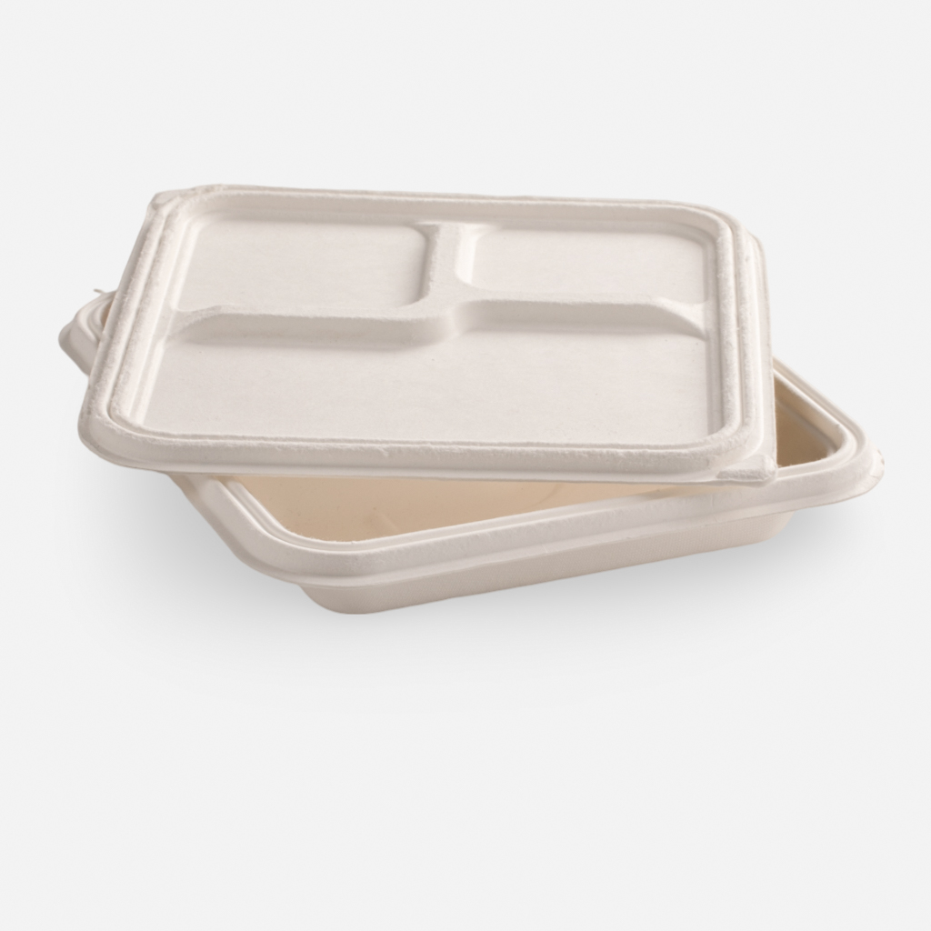 Bandeja 1100 ml con tres divisiones