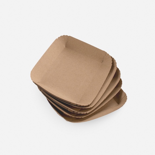 [PT88888-0078-01-01] Bandeja N°2 Liner 400 reforzadas sin bolsa (Marrón/Marrón)